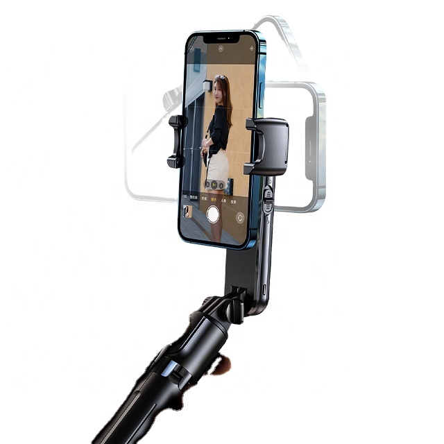 RTAKO Dropshipping Remote Control Mobile Selfie Handheld Phone Dslr Video Gimbal Stabilizer For Iphone