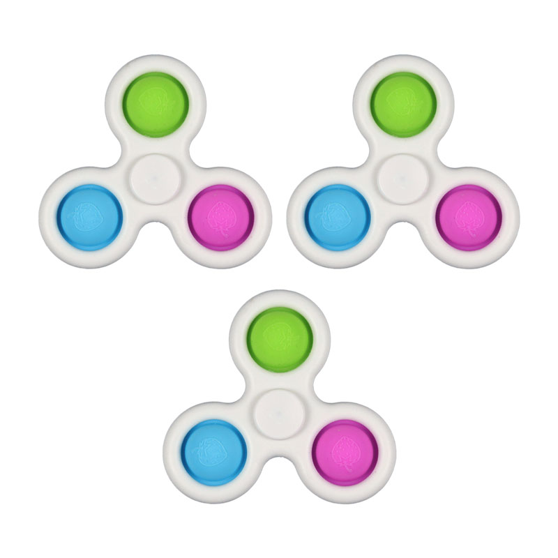 Sensory Fidget Toys ,Fingertip Gyro Bubble Spin ,Stress Relief Hand Toys for Kids and Adults fidget pad