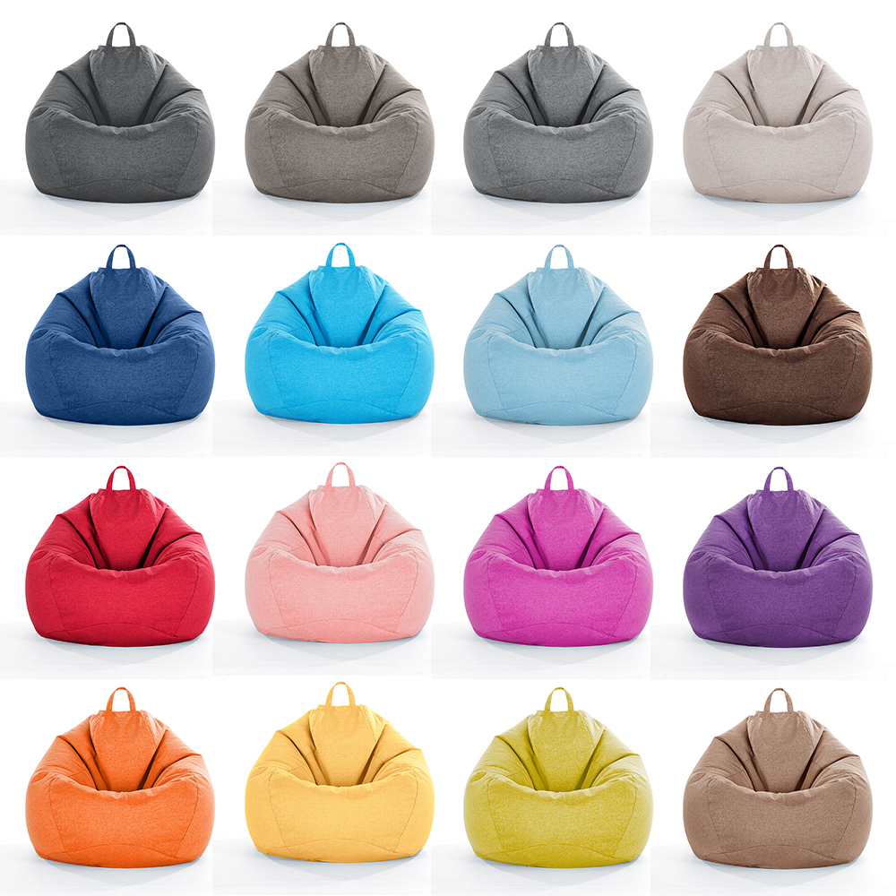 Uron LOW MOQ Factory Direct Wholesale big bean bag chair outdoor giant bean bag sofa