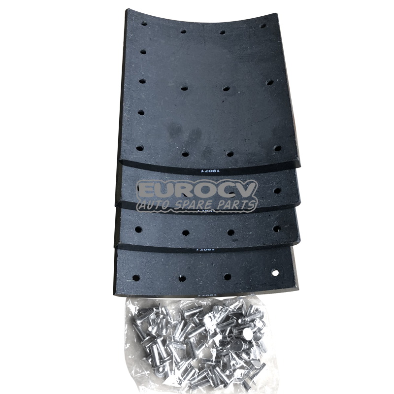 Запчасти для грузовиков Eurocv VOE 3095179, комплект накладок барабанного тормоза