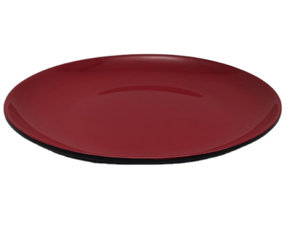 melamine two-tone plate,Melamine Deluxe Golden plastic plate