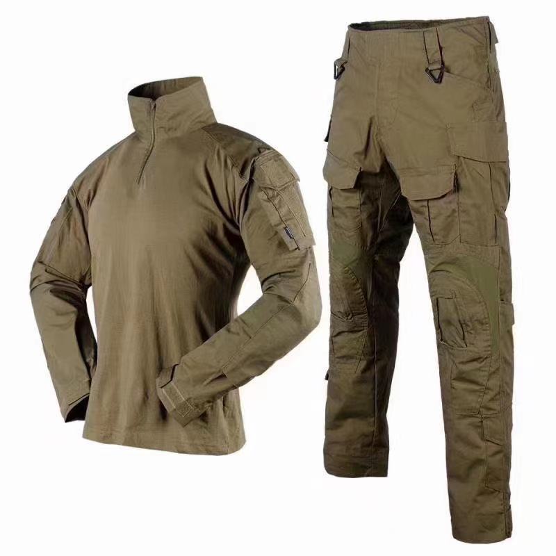 Shero OEM Custom Windproof Camouflage ACU Uniform Woodland Ripstop Uniform Jacket Waterproof Tactical Suit For Men