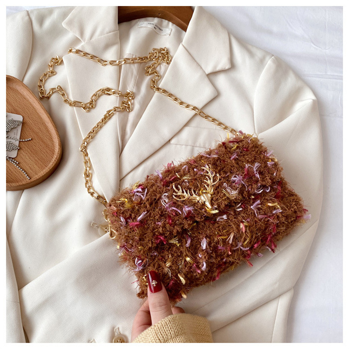 TLB-8D496 latest DIY hand woven deer material set self made bag knitted tool accessories