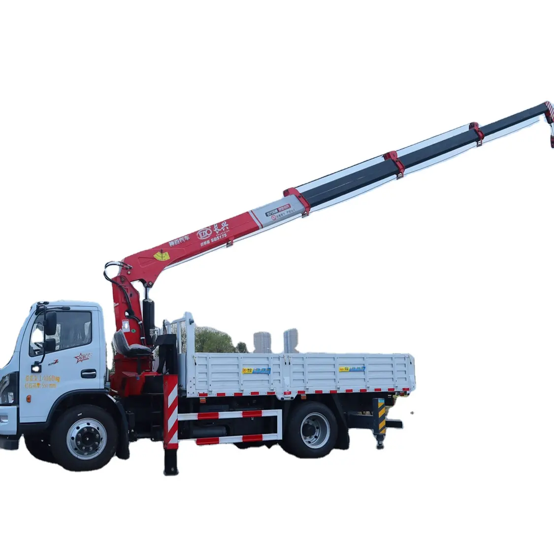 2021 Hot selling 4x2 truck crane with 5 TON telescopic boom