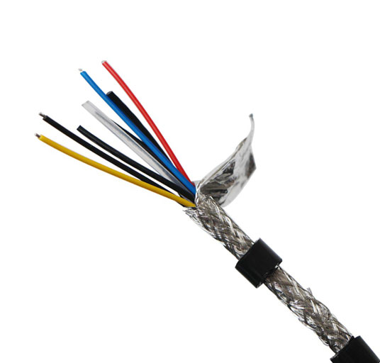 Кабель датчика для измерения давления воды DQYUP 4C 24AWG полиуретановый вентилируемый кабель