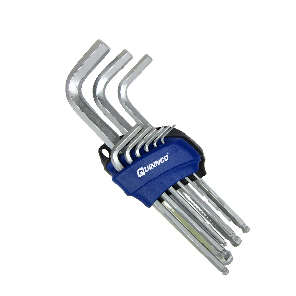 Quinnco, конкурентоспособная цена, 9 шт., мини, L-образный, lLng Arm, Набор шестигранных ключей