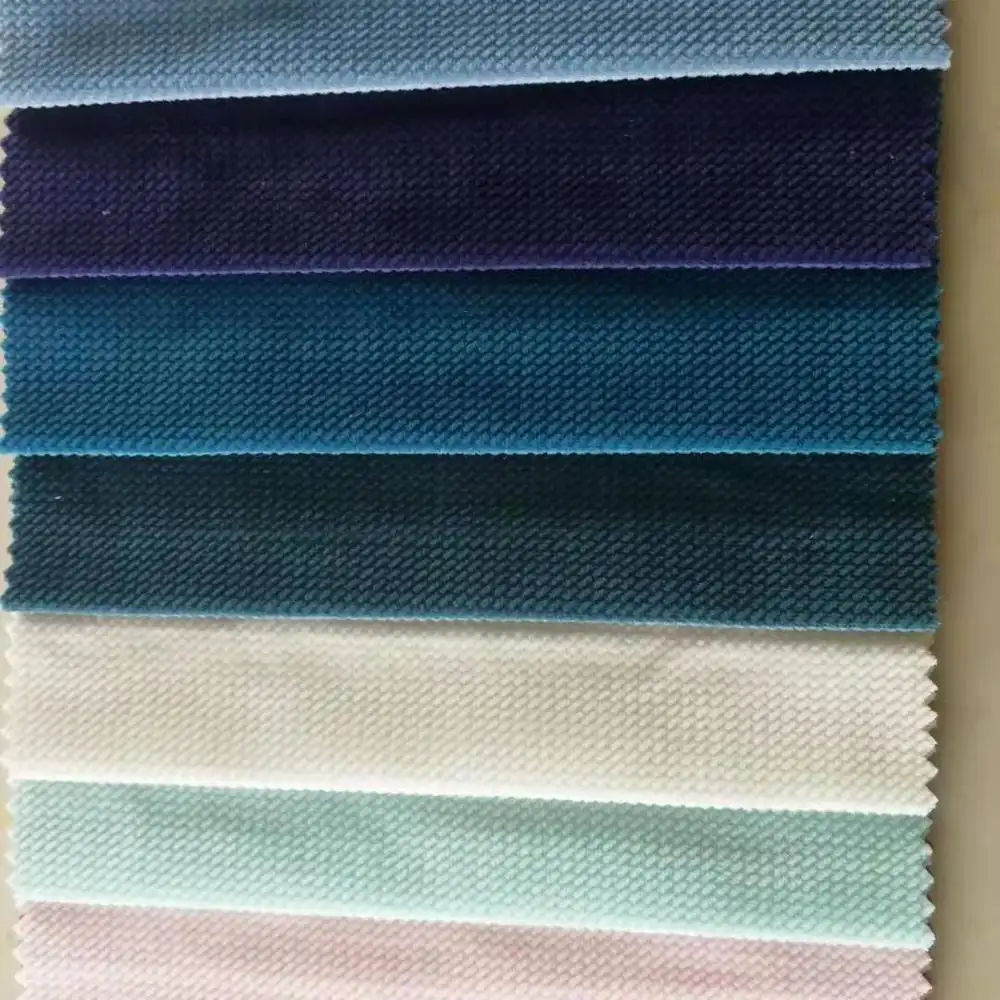 Стеганая бархатная ткань с вышивкой/ткань для одежды/декоративная ткань для обивки, флисовая ткань, 100% полиэстер, Чжэцзян
