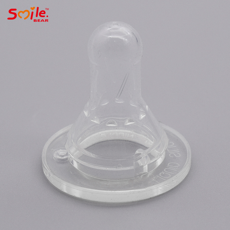 Новый прозрачный анти-колик силиконовый широкий шеи Baby Milk Bottle Замена соска