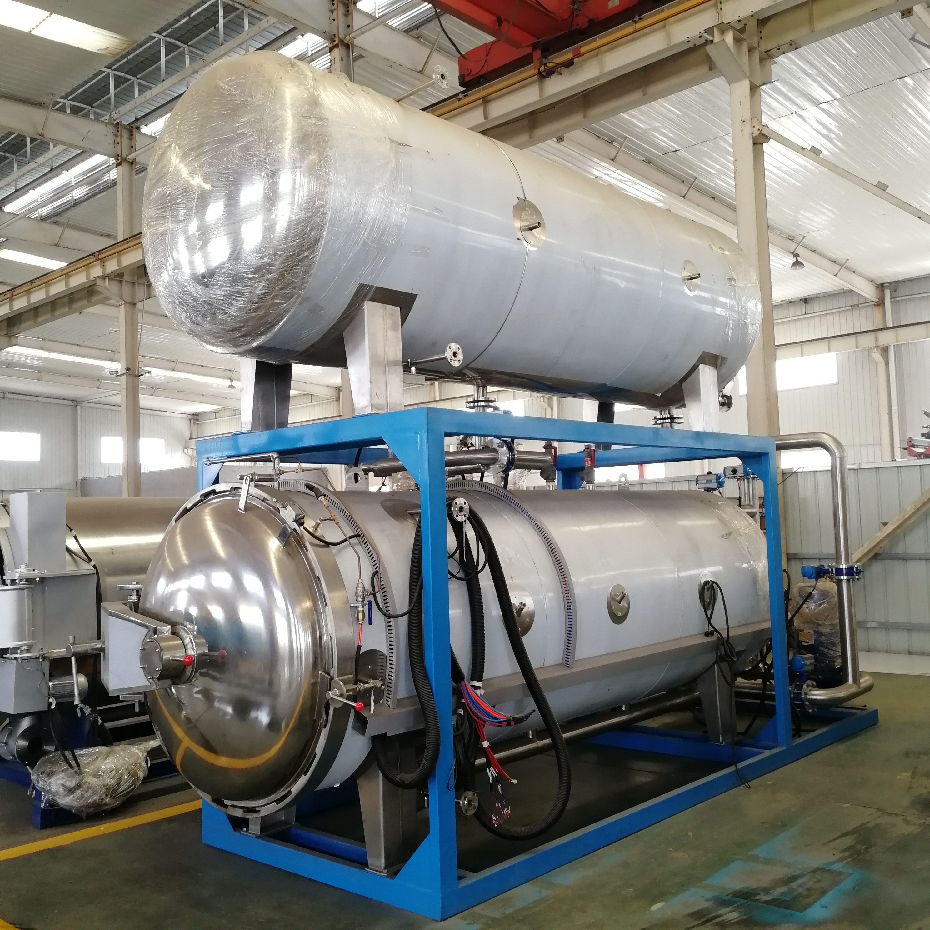 Industrial Spraying Automated Retort Pouch Machine Jars Tin Can Sardine Canned Ketchup Immersion Type Retort Autoclave