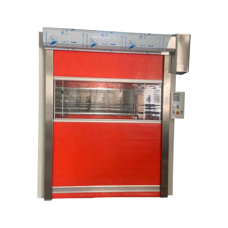 automatic fast roll door air shower cargo air shower supply factory price fast roll air shower