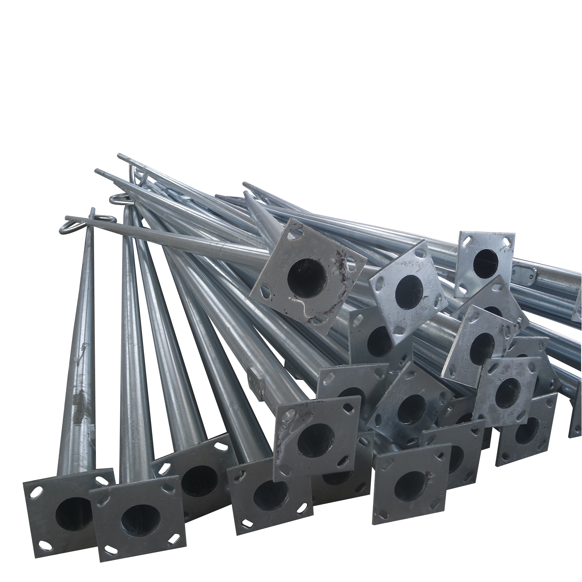 Oem factory Wholesale 6m 8m 10m galvanized octagonal steel pole