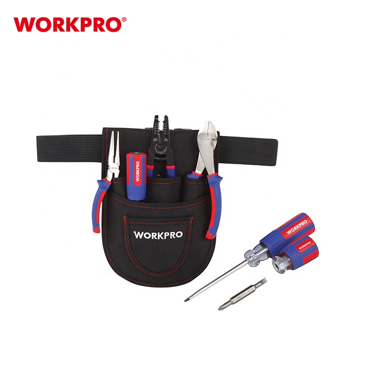 WORKPRO W004160 3pc Профессиональные Плоскогубцы для резки проволоки с длинным носом Набор инструментов электрика с клемм