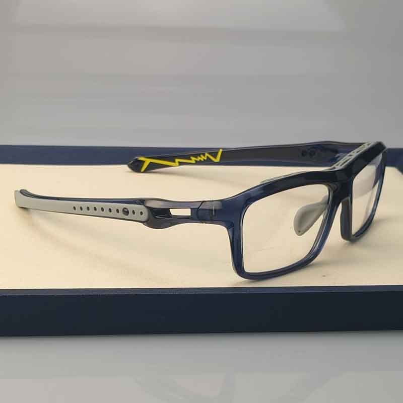 Anti-collision sports glasses outdoor cycling anti-skid TR90 Big Frame basketball glasses sports myopia glasses