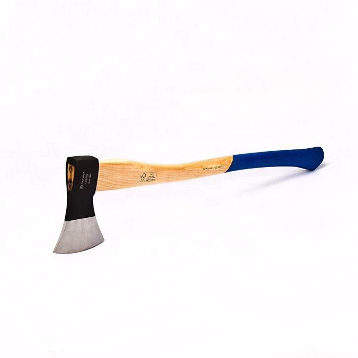 Top quality best price survival axe steel fire axe with long wooden handle hatchets