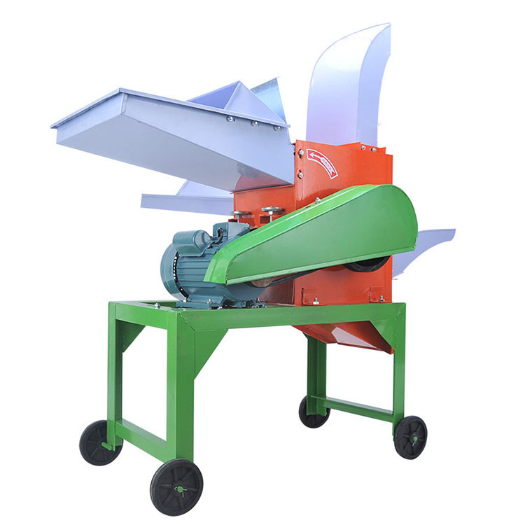 Grass Crusher Straw Crusher Silk Kneading Machine Cut Dry and Wet Feed Cattle and Sheep