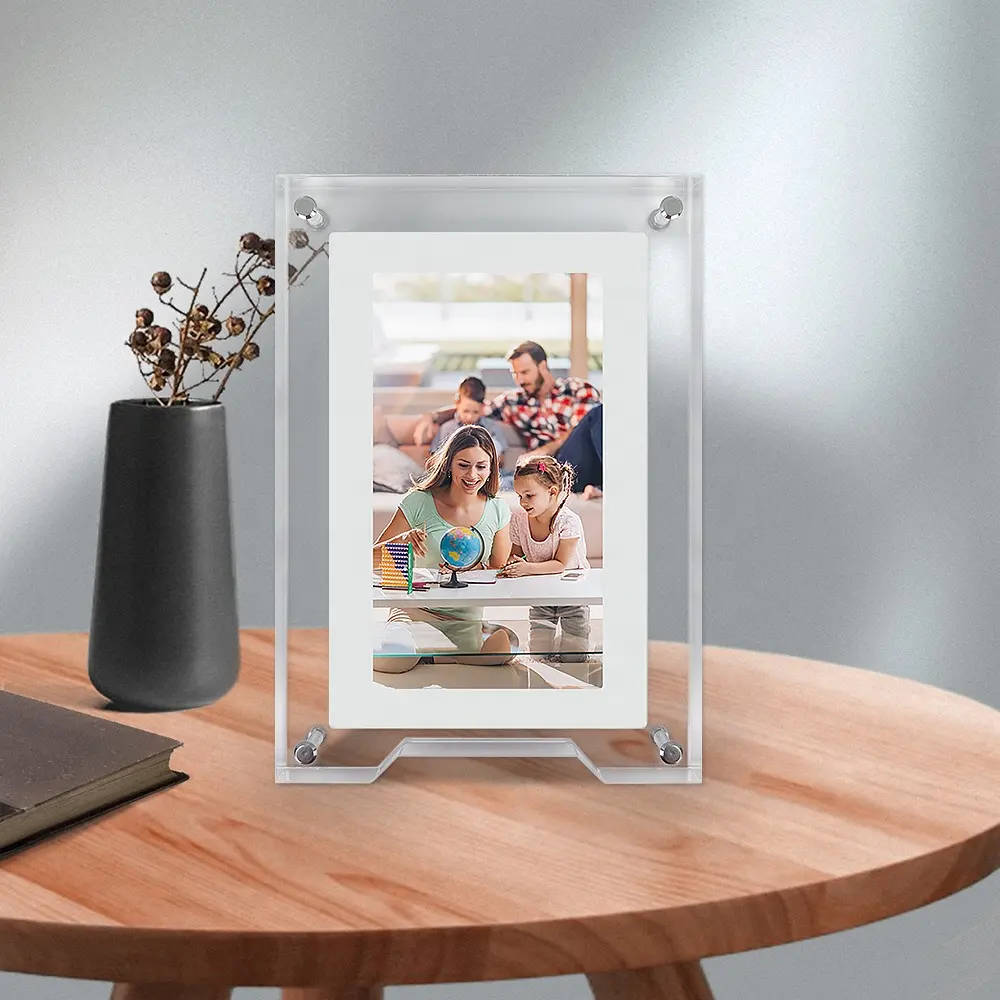 China Wholesale Household Commodities Play Video Pictures 7" Acrylic LCD Digital Photo Frame