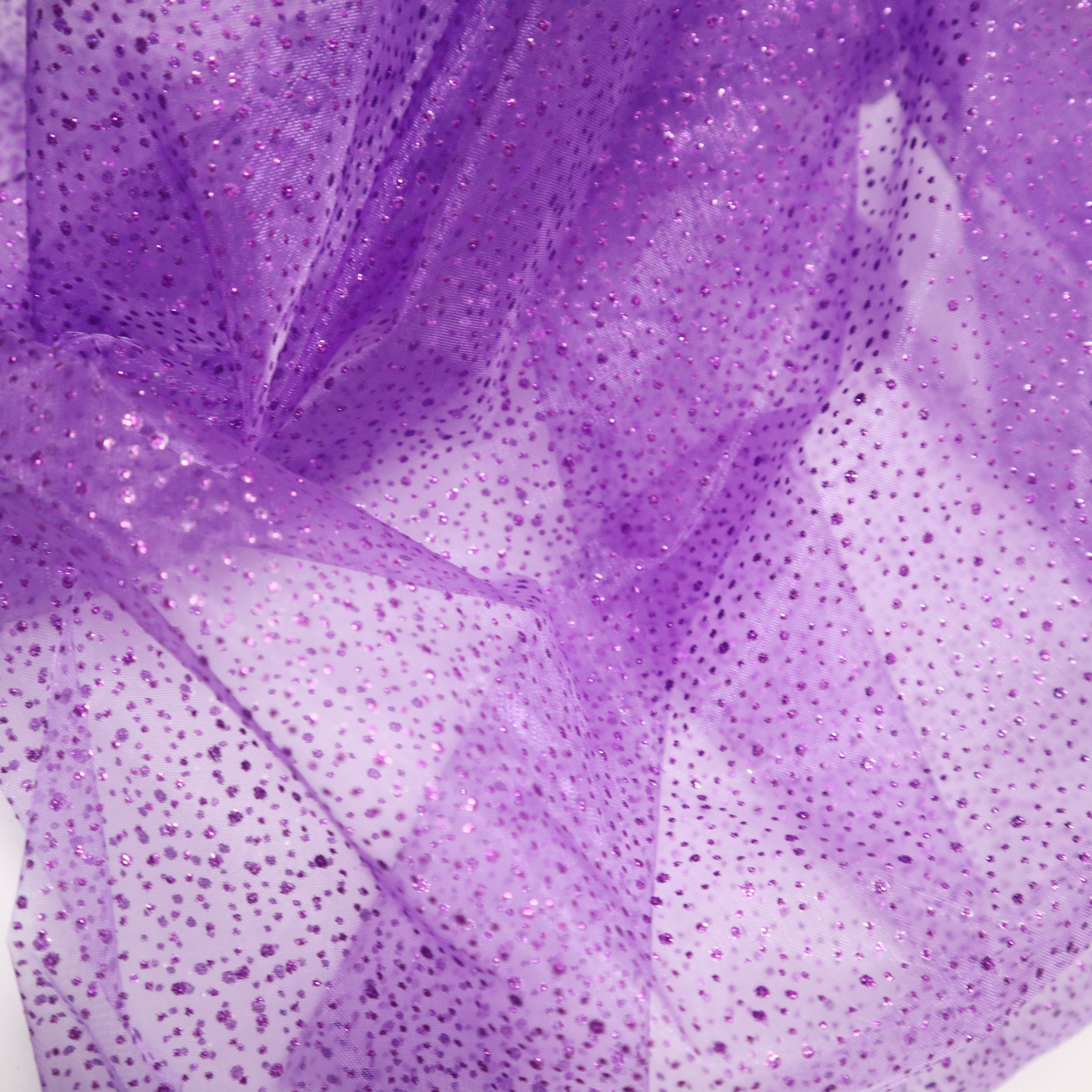 Яркий органза посыпать порошок dots glitter organza fabric ремесленные украшения ткани цветочных упаковочных материалов