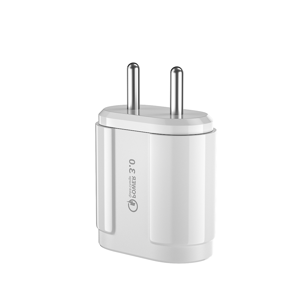 18W QC 3.0 One Port Fast Charge QC3.0 USB Wall Charger Travel Adapter For Mobile Phones