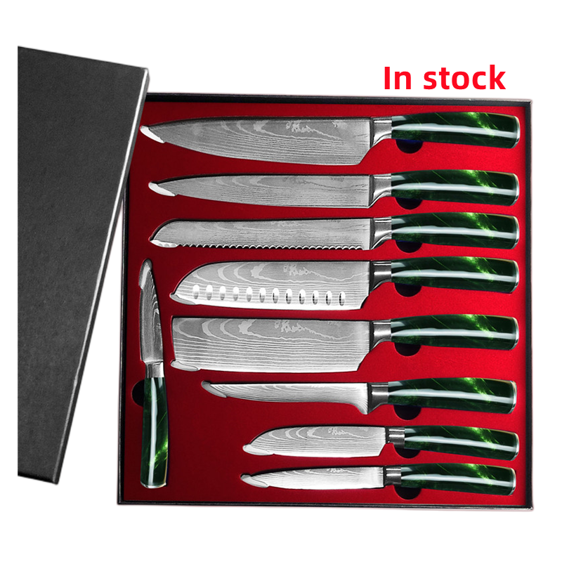Drop shipping japanese stainless steel riving bone chopping brisket serrated utility kitchen utensils for hotel knives