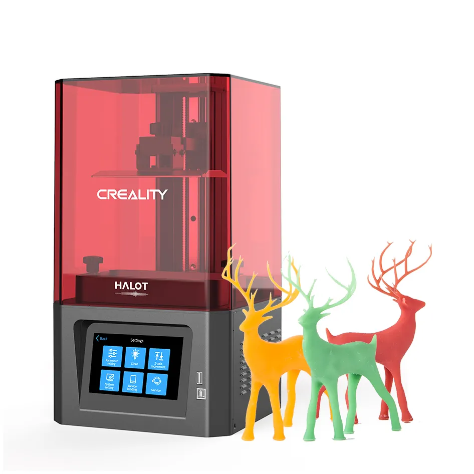 Creality HALOT-ONE Good Performances UV LCD Resin 3D Printer Liquid Printing Machine