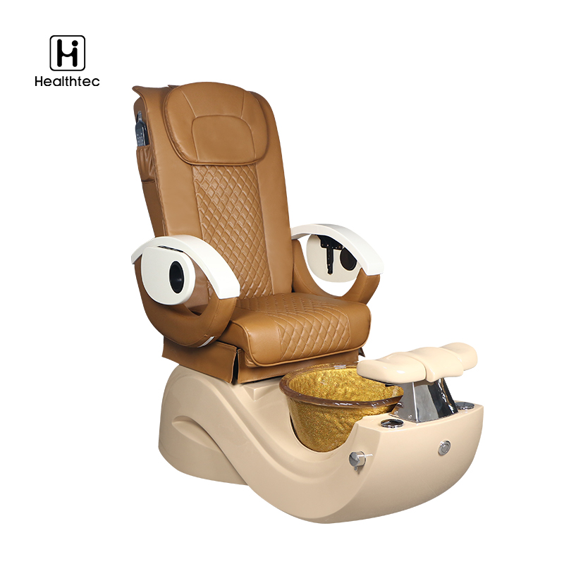 Wholesale Manicure Beauty Chair Pedicure Spa Chair Spa Pedicure Set Chair Luxury Artificial Manipulator Massage Glass Bowl