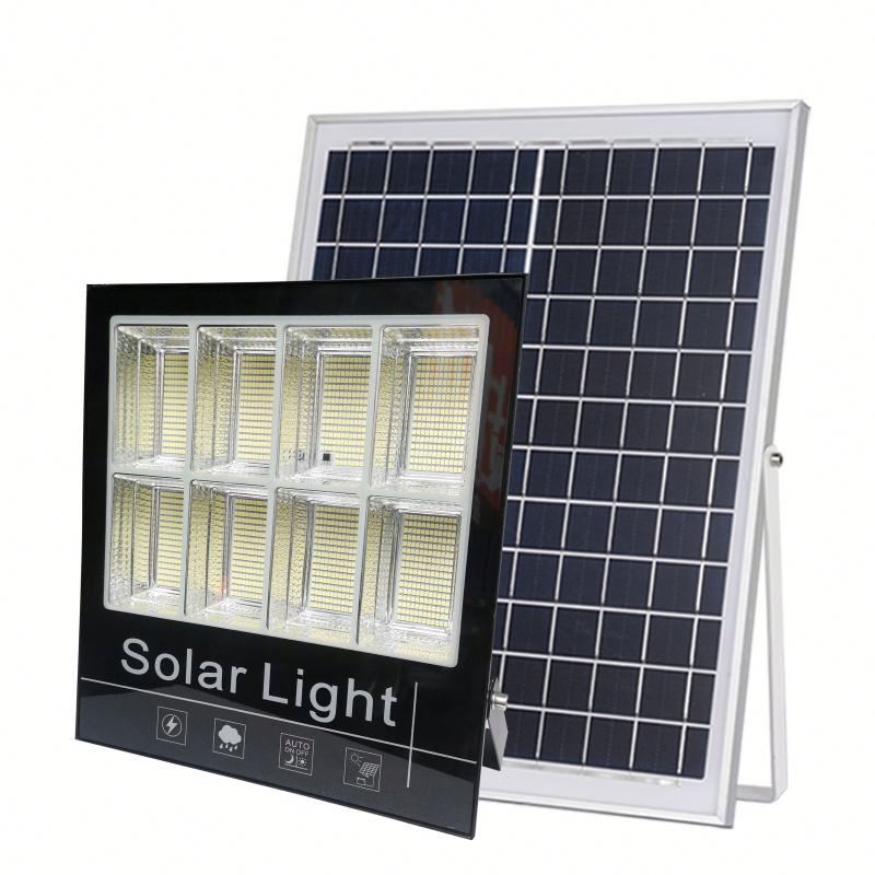 Высокая мощность 100 Вт 200w 300w 500w 600w 800w 1000w водонепроницаемый Led садовый светильник на солнечной батарее на открытом воздухе лампы алюминий Солнечный свет потока