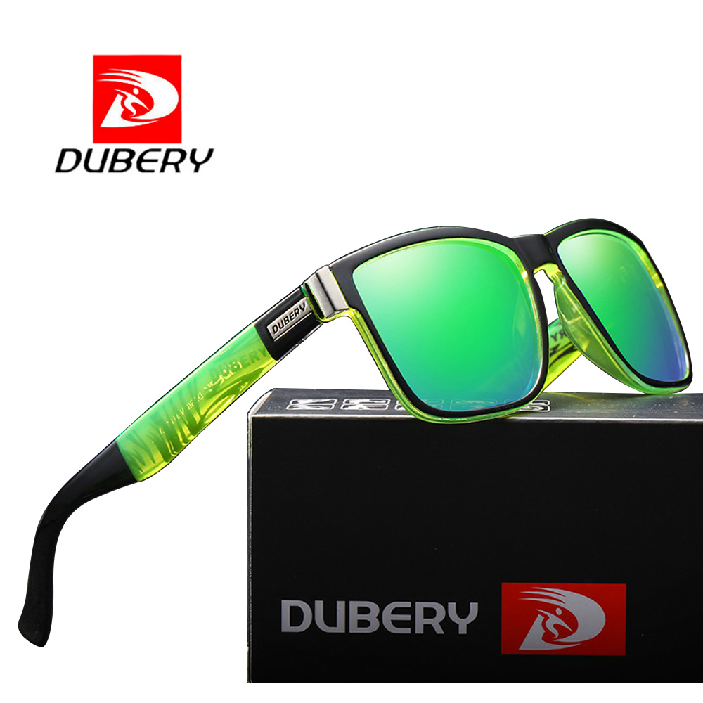 Спортивные поляризованные солнцезащитные очки Dubery, солнцезащитные очки с зеркальными линзами UV400, брендовые дизайнерские солнцезащитные очки для вождения, солнцезащитные очки с логотипом OEM D518