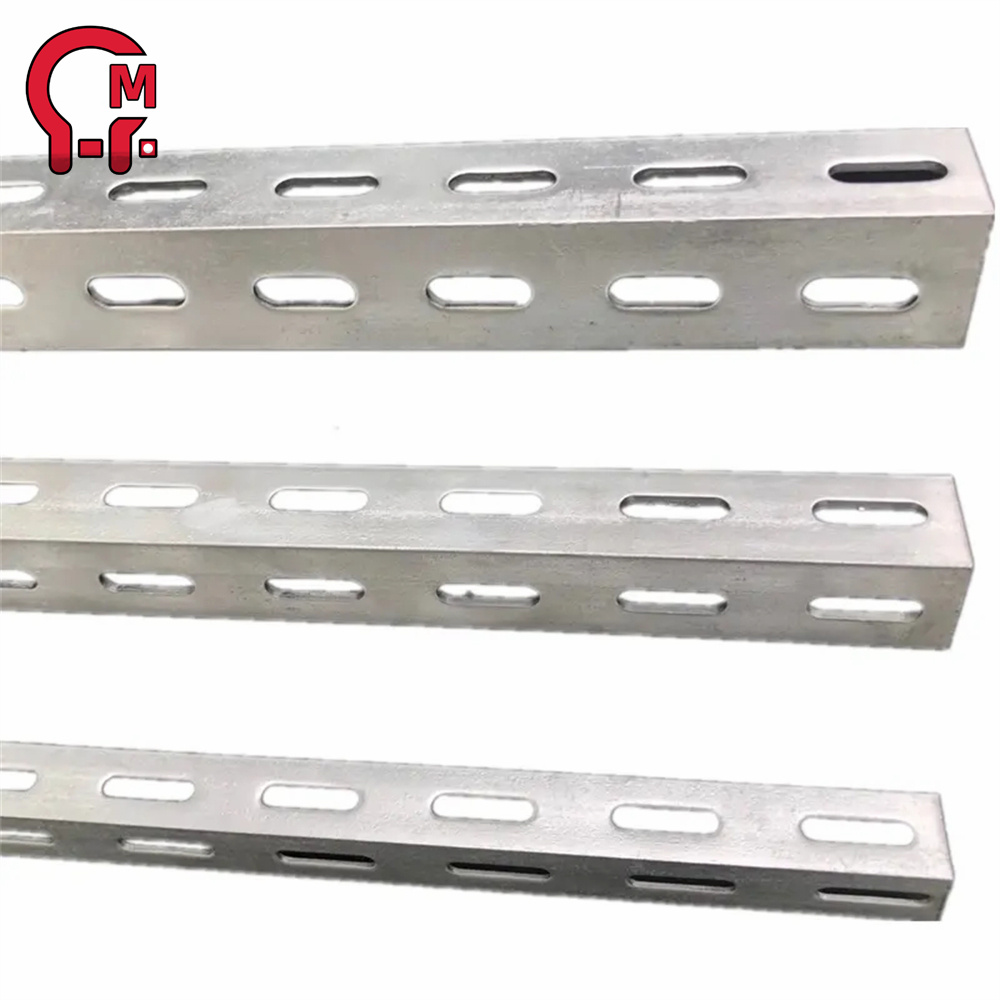 HLM stainless steel angle 2" aluminium corner angles steel angle punched holes