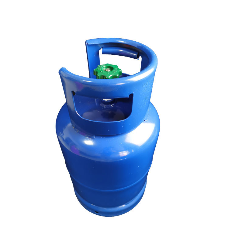 Прочный газовый баллон LPG с настраиваемыми клапанами и цилиндром хорошего цвета 12,5 кг