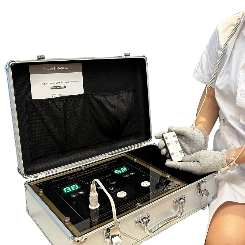 Physiotherapy Instrument Fohoww Bioenergy Massage Machine Bioelectric Meridian Dredge Pulse Dds Bio Electric Body Massager