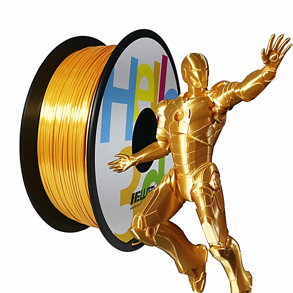 Hello3D, новый цвет, шелкоподобный, PLA FDM 3D принтер, филаментос, 3D нить, 1,75 мм