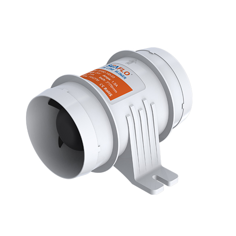 SEAFLO 3 дюймов 145CFM DC 12V линейный центробежный воздухонагнетатель широкого спектра применения для каких-либо вентиляции
