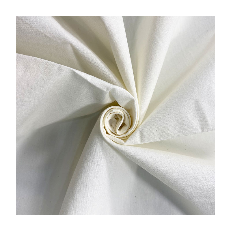 100% Cotton 40 Yarn Twill White Grey Greige Fabric Wide Bedding Fabric for Garment Uniform