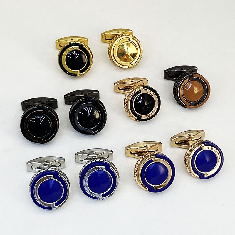 Fashion Men Jewelry High Quality Wholesale Price Metal Cuff links For Wedding Gift