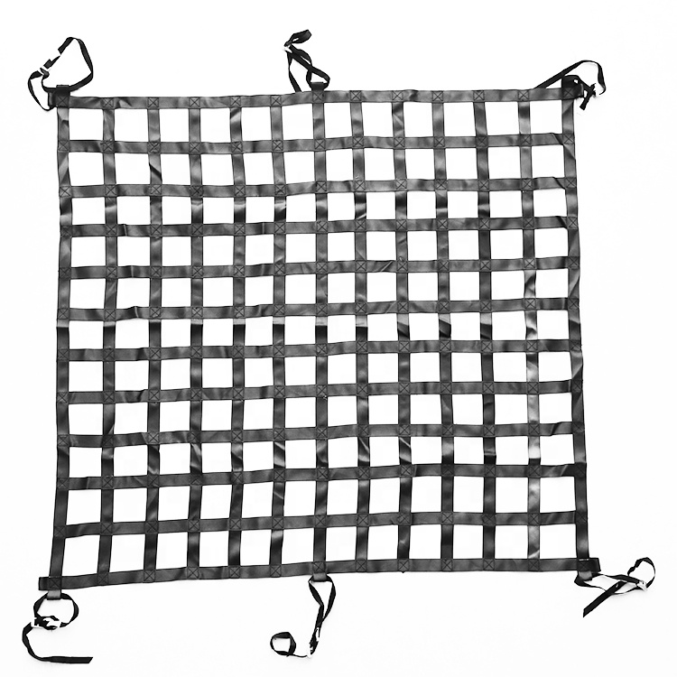 One pack luggage storage organized 10FT truck bed cargo pack net with metal plastic hooks