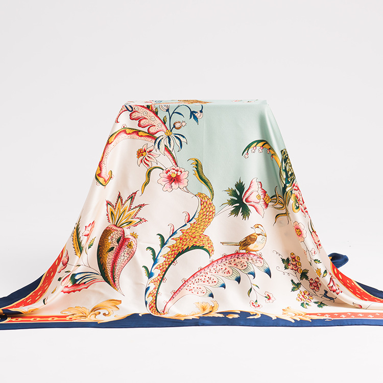 Custom Made Print Your Own Silk Scarf Online