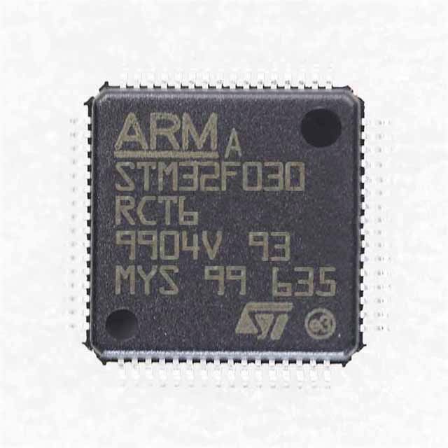 Stm32f030 Mcu 32-бит Stm32 Arm M0 Risc 256Kb флэш-2,5 V/3,3 V четырёхъядерный 64-разрядный процессор Lqfp лоток микросхема Stm32f030c6t6