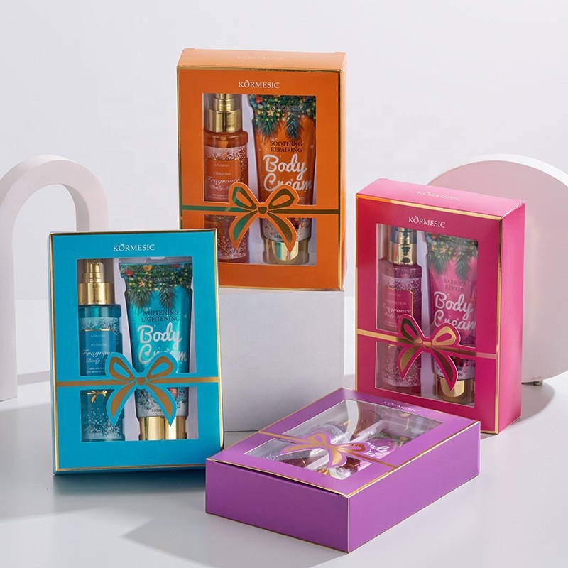 Charming Perfume Body Lotion & Body Mist Gift Set Fragrance Mist & Body Cream Perfect Birthday Gift Set for Luxury Body Care