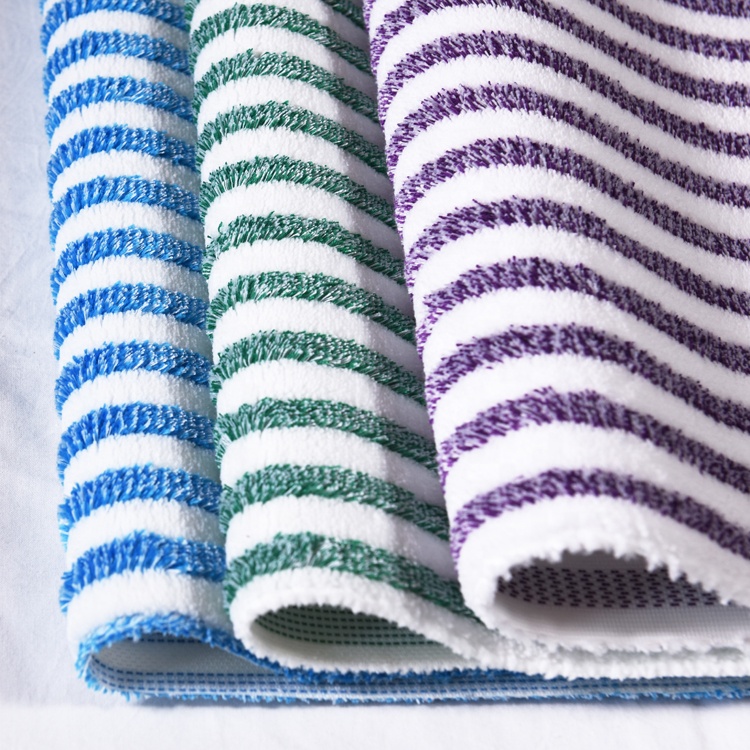 Microfiber cloth for mop and cleaning cloth plush fabric factory wholesale fleece fabric