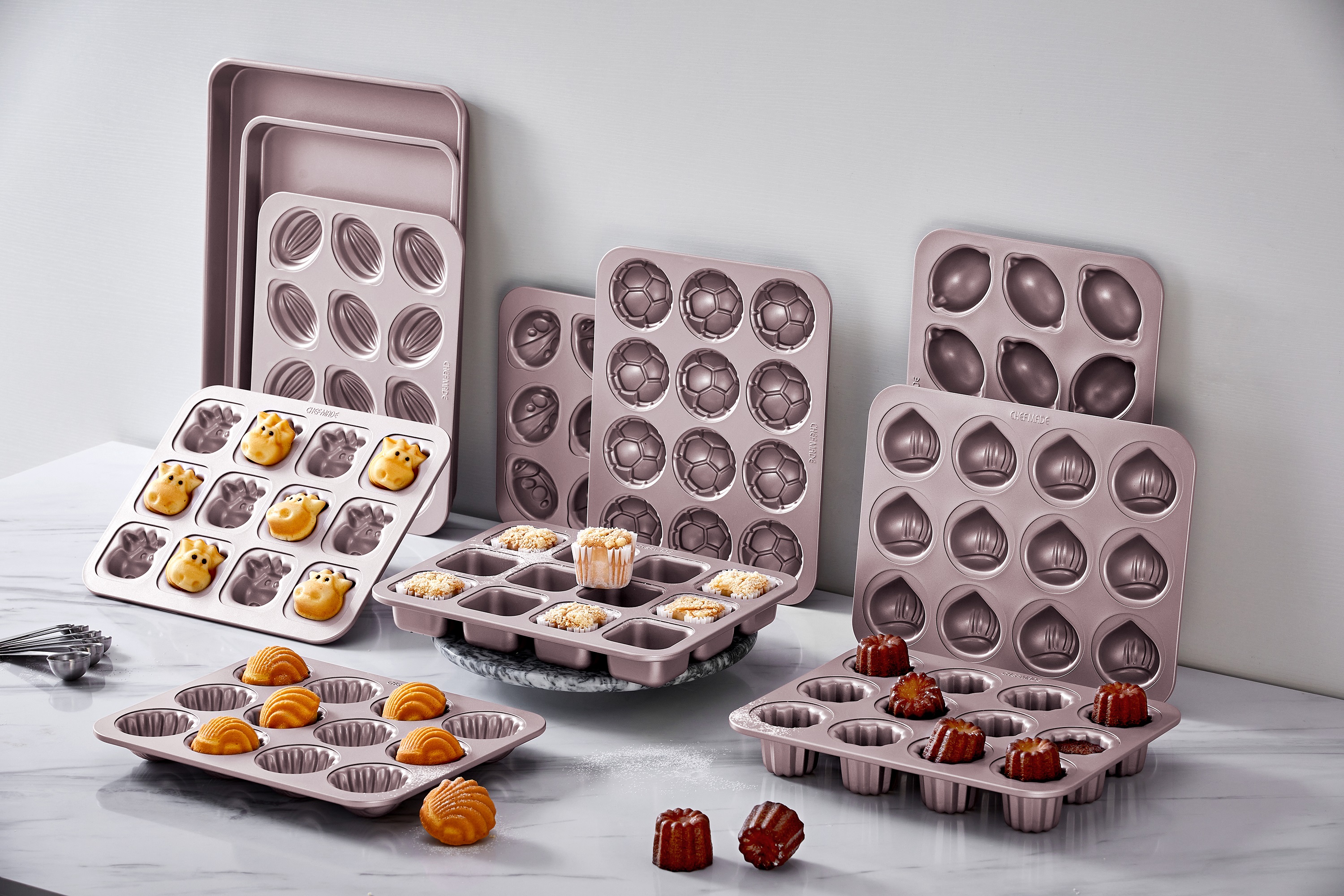 CHEFMADE высокотемпературная краска здоровый соус варить 11 см Мини нержавеющая углеродистая сталь антипригарная сковорода для молока с двумя цветами