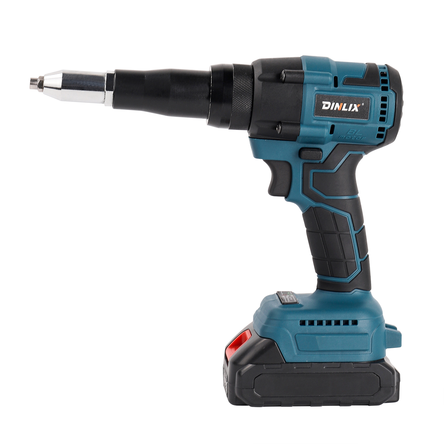 Dinlix pop 20V cordless rivet gun pop rivet gun rivet nut gun