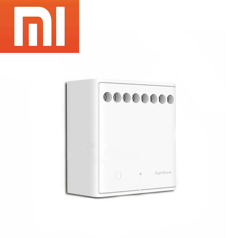 Xiaomi Aqara релейный двухсторонний модуль управления 2 каналами беспроводной релейный контроллер Поддержка приложения Mijia