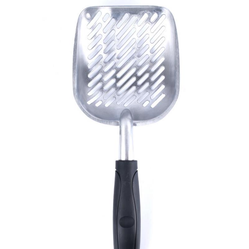 Factory Wholesale Aluminium Alloy Big Cat Litter Scoop Durable Metal Shovel Pet Cleaning Tools