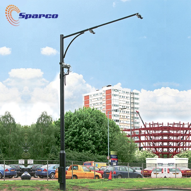 Хорошая цена оптовая продажа 6 метров из нержавеющей стали Cctv камера полюс наружной безопасности оцинкованные стальные Cctv палки