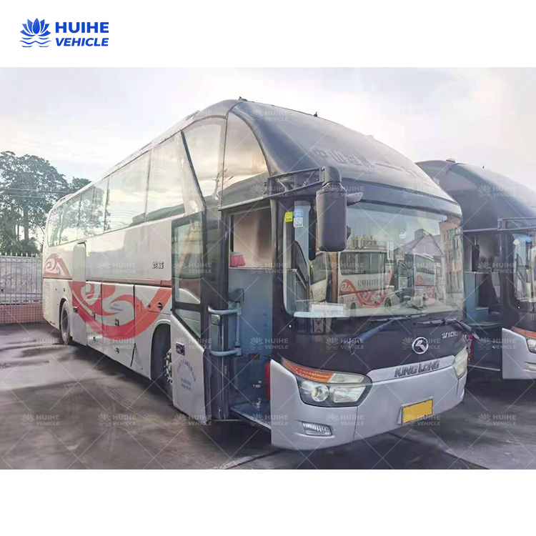 used Kinglong used short school bus for saleZK6129 49 seats second hand bus price