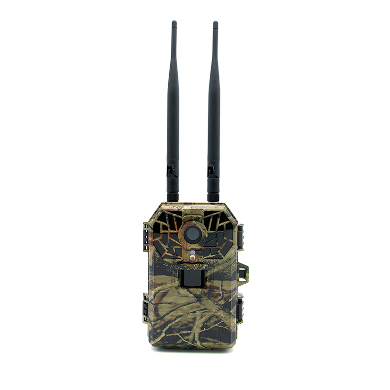 2021 trail hunting camera solar 4g mount with DC charging, nice-looking,mobile phone APP remote control