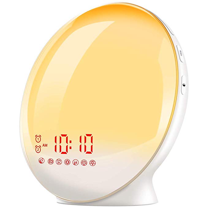 Дропшиппинг WiFi Smart Voice Sunrise Wake Up Light