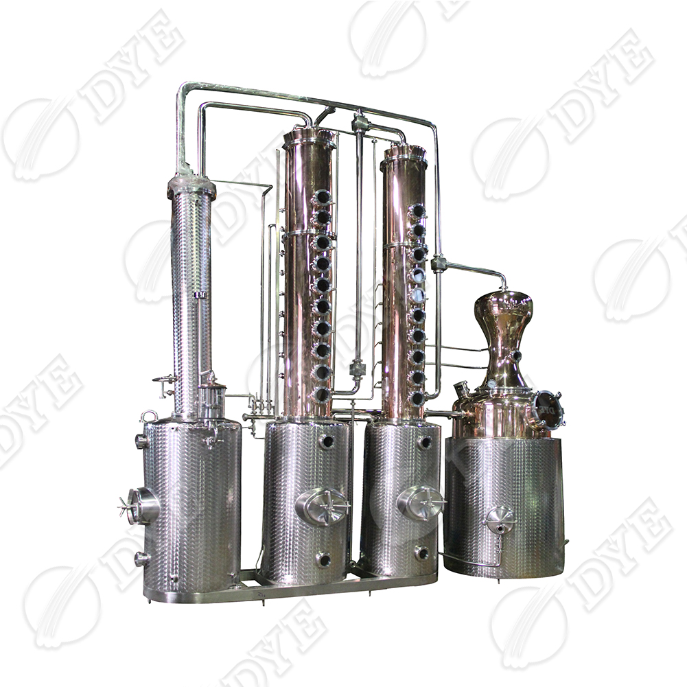 DYE Factory copper moonshine stills alcohol distiller wine making machine supplier Mini Alcohol Distiller
