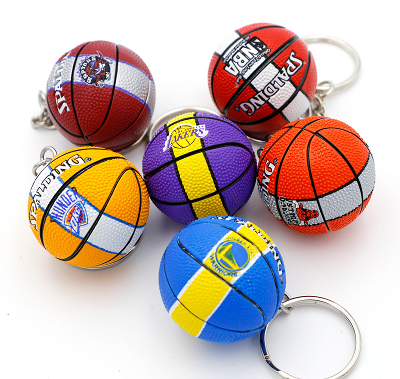 Высококачественный брелок для баскетбола NBA, подвеска в сумку с открытой полкой, товары для веера, спортивный креативный подарок, воин