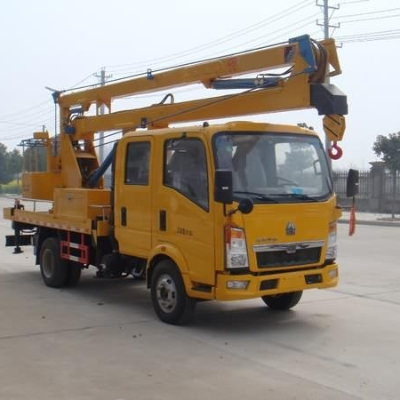 Тележка Sinotruk HOWO 4x2, 30 м, телескопическая стрела, грузовик с воздушной платформой 32 м для продажи